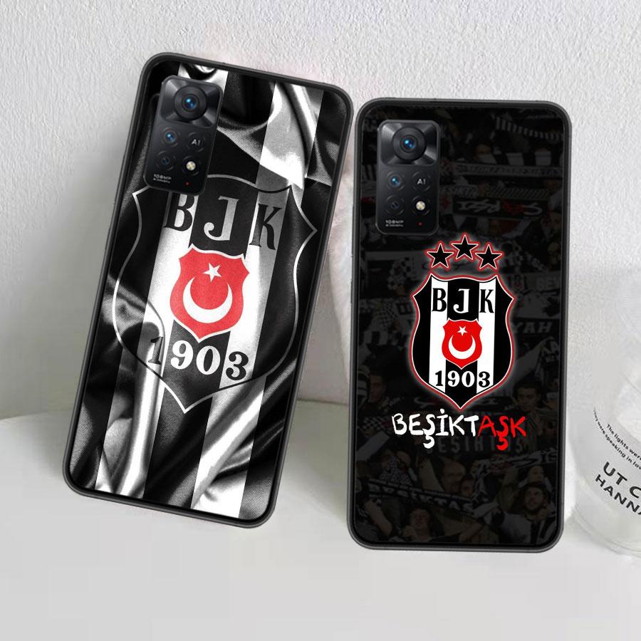 Fashion Besiktas BJK Phone Case For Redmi 13C 14C Note 13 14 Pro 5G Plus 12 12C 10 10A 10C 9 9A 9C 9T 8 8A K70 Pro Xiaomi Cover