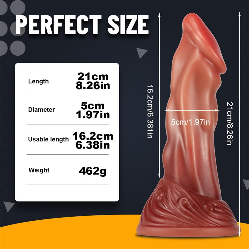 Female Masturbator Simulation Penis Super Large Silicone Soft Super Thick Fake Penis Adult Products