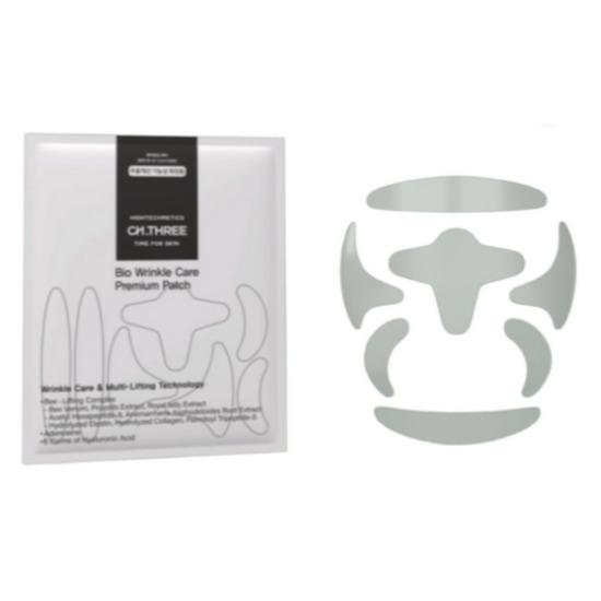 CH.THREE Bio Wrinkle Care Premium Patch Anti-Aging & Lifting Hydrogel Patch Set 5 Sheets (35 Patches)
