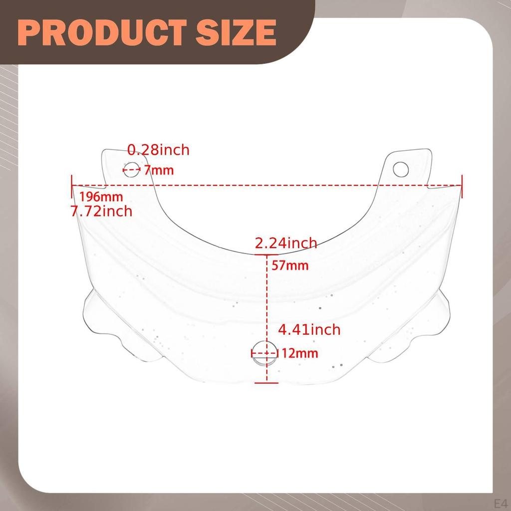 Motorcycle Rear Tail Centre Cover Panels to Install Sturdy High Performance Easy Use Heavy Duty