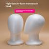 Testa di Manichino Femminile Maschile Bianca Espositore per Parrucche Schiuma Cappello Occhiali Espositore Porta Cappello Manichino Modello Testa di Manichino