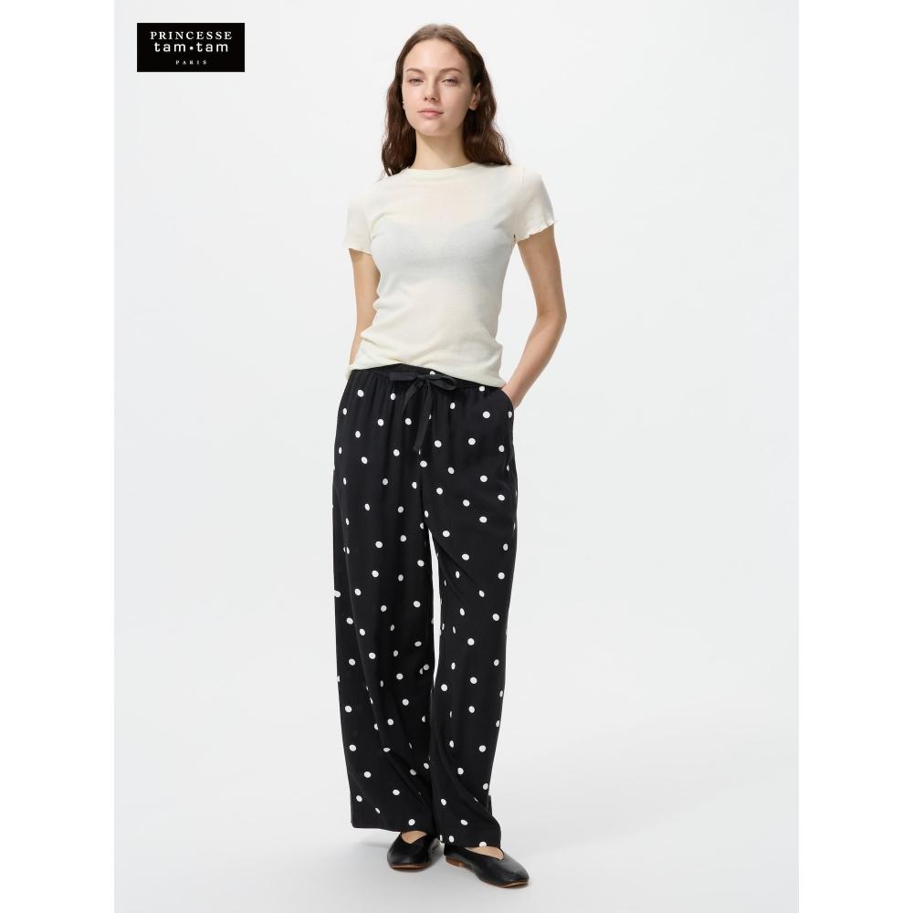 Uniqlo Japan Rayon Print Long Pants