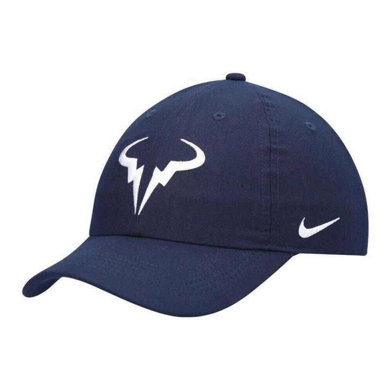 

Nike AeroBill Rafa Heritage86 Tennis Hat Navy Blue Casual 850666-451 F темно-синий