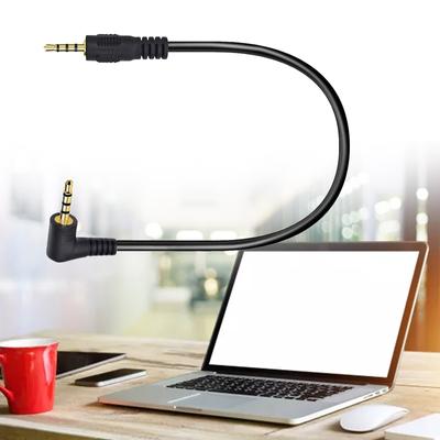 2.5mm Male To Male Cable Headphone Muisic Converter 4 Poles Stereo Adapter for TV, S