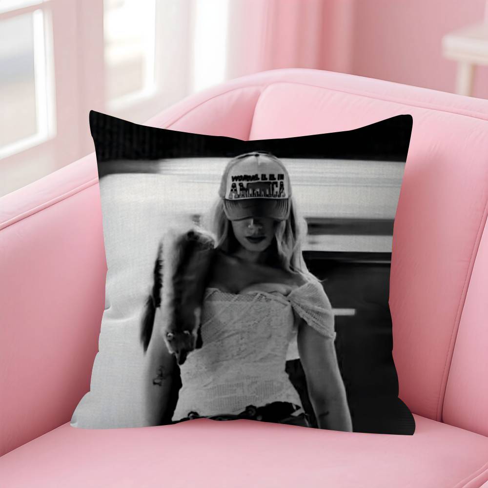 Singer SSlayyyter Worst Girl in America Pillow Cover for Bedroom Room and Living Room Sofa Decorative Cushion Cover