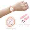 POPETPOP Girls' & Boys' Sports & Student Watches, Luminous, Waterproof, Analog, Fashionable, Cute, Pink