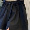 Shorts Pants Women Summer Cotton Vintage Loose Large Size Casual Wide Leg Pants Shorts