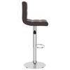 Tabouret de Bar - VIDAXL - Chaise Pivotante - Similicuir Marron - Réglable en Hauteur - 360°