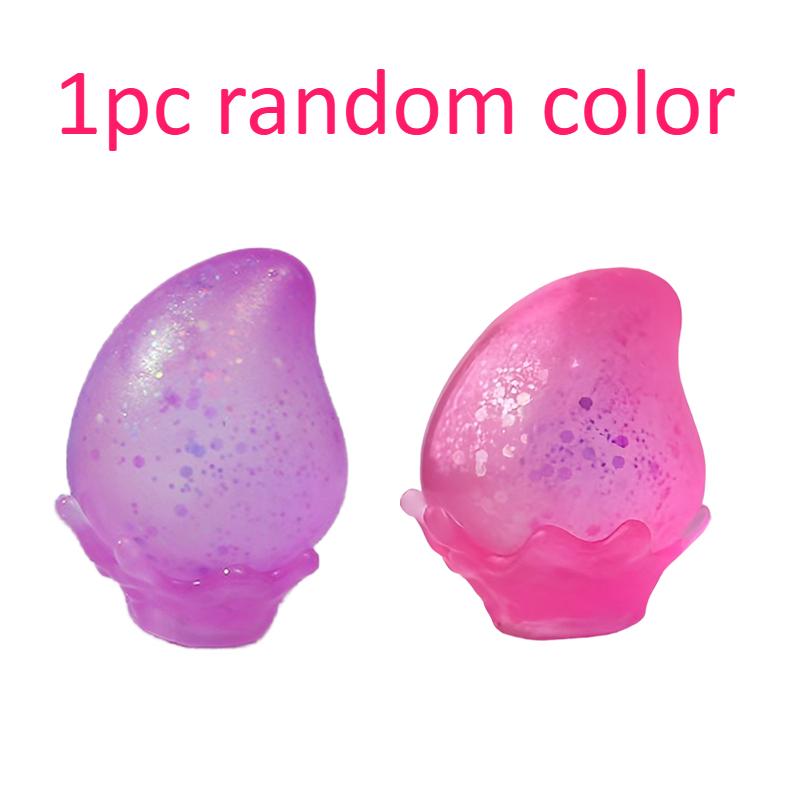 

1 шт. Цвета случайныеСквиши Водяная капля Сенсорные игрушки Медленный отскок Мальтозные шарики от стресса Игрушки-антистресс Снятие стресса Декомпрессия