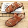Sommersandaler og tøfler for menn Sandaler Utendørs Fritid Sko med dobbeltbruk Koreansk versjon av The Beach Shoes Pustende sandaler for menn Guttesko