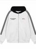 Men's 2025 Oversized American High Street Heavyweight Hoodie Jacket for Couples