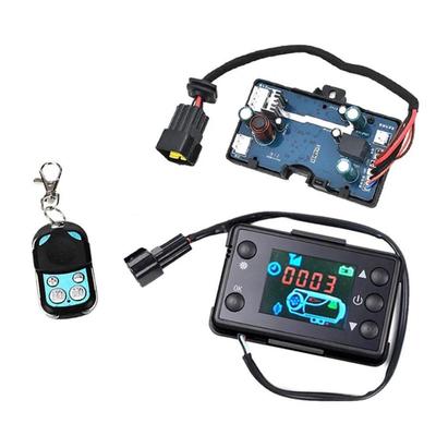 12V 24V Lufterhitzer-LCD-Monitorschalter, Steuerplatine, Hauptplatine mit Fernbedienung zur Steuerung der Standheizung