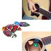50 Stück/Set Bunte Celluloid-Gitarrenplektren 0,7 mm Gitarrenplektren für Ukulele Bass