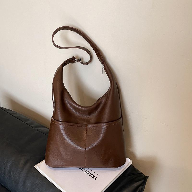 New retro premium texture underarm bag women's versatile fashion tote bag large capacity shoulder bag