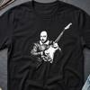 William Shakespeare Guitar Player T-Shirt Funny Gift For Guitarist English Literature Shirt Vintage Rock Graphic Tee
