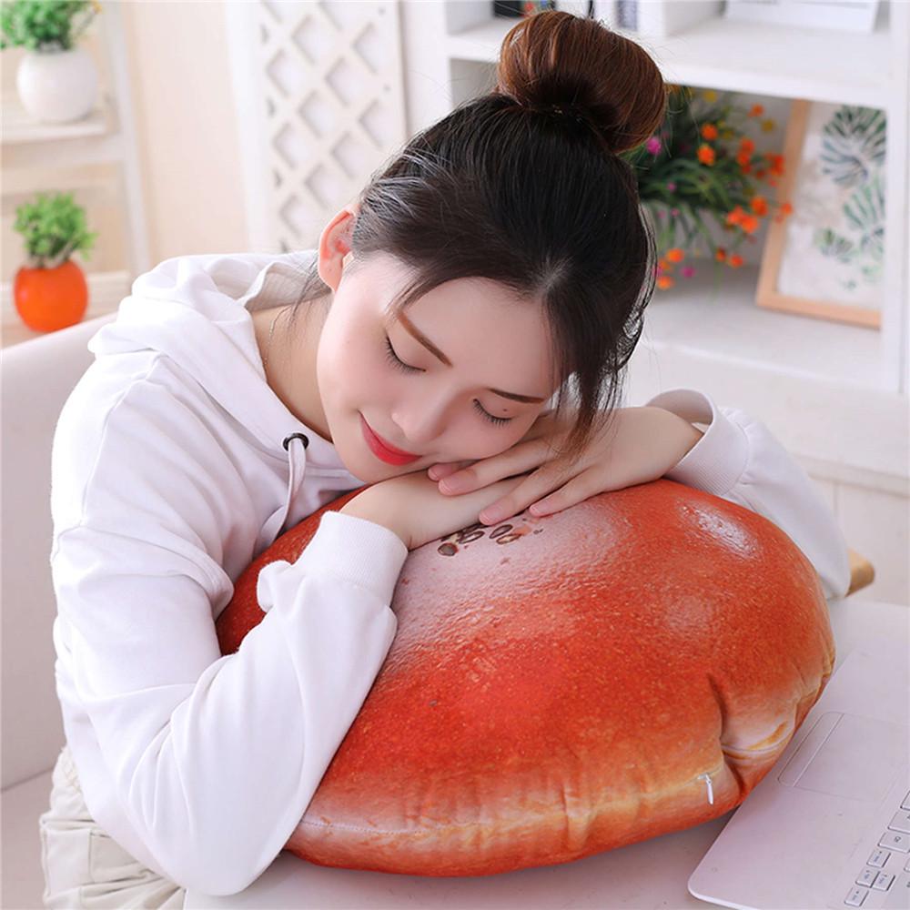3D Simulation Snack Butter Bread Cushion Pillow for Kids' Birthday Gift