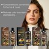 3 v 1 Šampon na barvení vlasů 100 ml, Šampon na barvení vlasů s bylinnými extrakty, Rychlé barvení, Dlouhotrvající barva, Přenosná láhev pro domácí použití, do salonu i na cesty