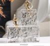 Luxury Crystal Sitting Figure Sculpture for Home Decor