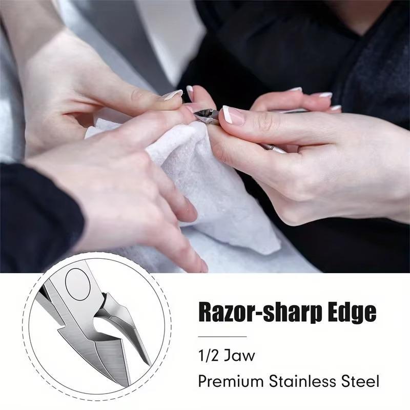 3 Stück Zehennagel Fingernagel Nagelhautzange Professioneller Nagelknipser Maniküre Schneider Schere Edelstahl Trimmer Werkzeuge
