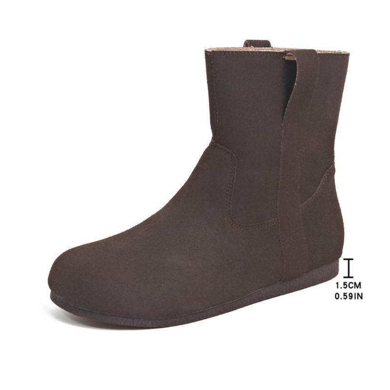 Large size mid-leg platform fashion boots for autumn and winter new denim style classic women's boots