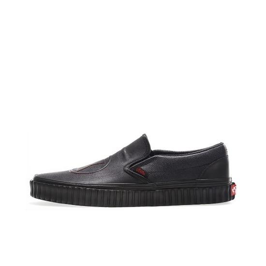 Vans Marvel x Slip-On  Black Widow  VN0A38F7U7K Мужская обувь Новая EU 35 чёрный