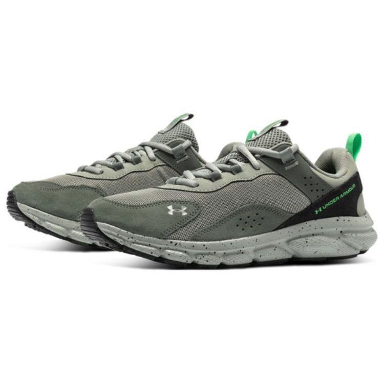 Under Armour Ua Charged Verssert Comfortable Low-Top Casual Running Shoes Men Sneakers Sage-Green 3026808-301
