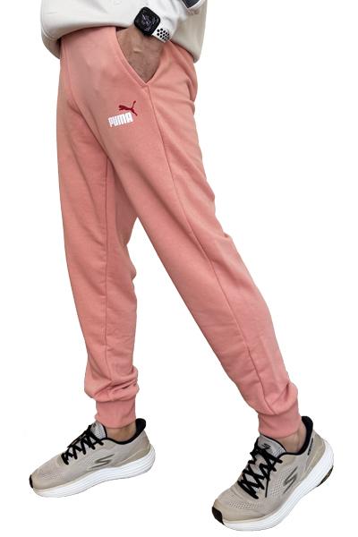Puma Ess+ 2 Col Logo Pants deeva peach [586768 62] size M