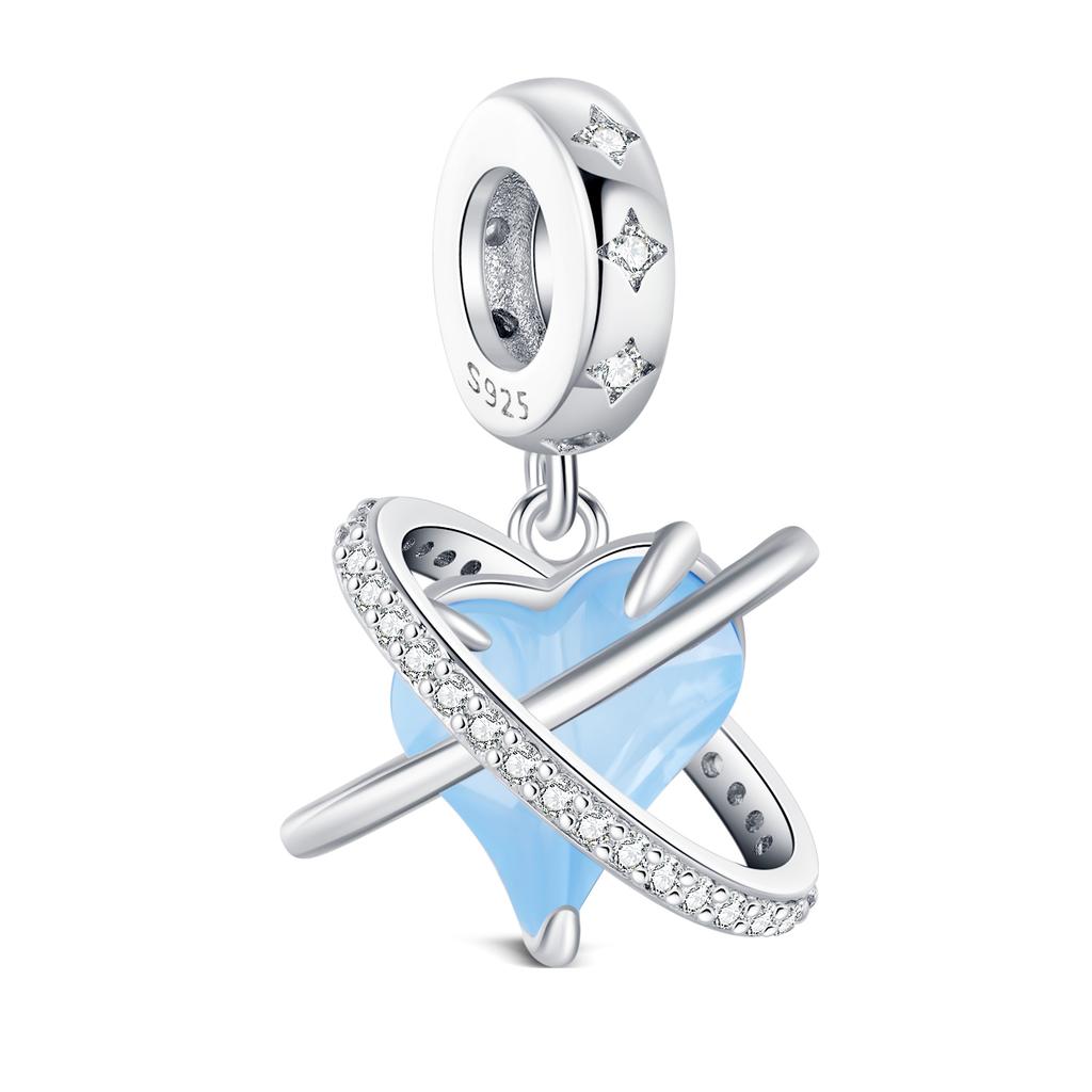 Original Copper Ballet Girl Charm For Bracelet Diy Fashion Jewelry Making Accessories Bead Graduation Gift