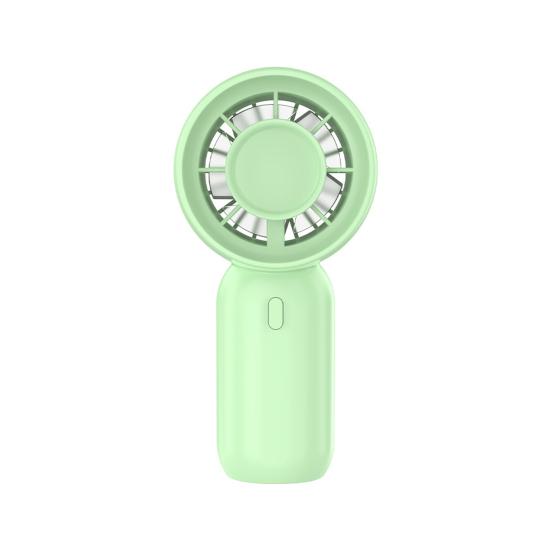 

Pocket Handheld Fan with USB Charging Portable Mini Fan for Students Outdoor Lightweight Lightweight Travel Fan Summer Essential зелёный