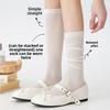 Silk-silk Women's Summer Net Eyelet Breathable Anti-odor and Sweat-absorbing Sports Stockings