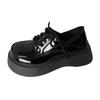 Leather Shoes for Women In Summer 2024 New Japanese Style Versatile Thick Soled Retro Single Shoes with a Sense of Luxury