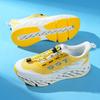 Men 3D Printed Outdoor Shoes Lightweight Breathable Trail Sneakers Futuristic Sport Walking Shoes for Hiking Travel Summer