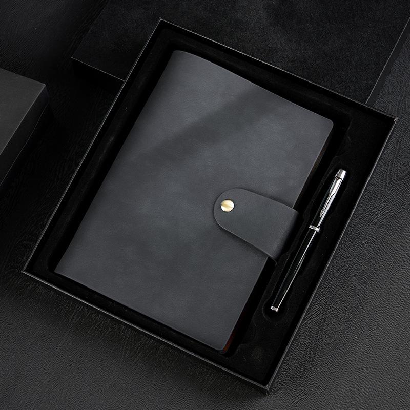 A5 Detachable Loose-Leaf Notebook: Customizable Business Notepad with Printable Logo