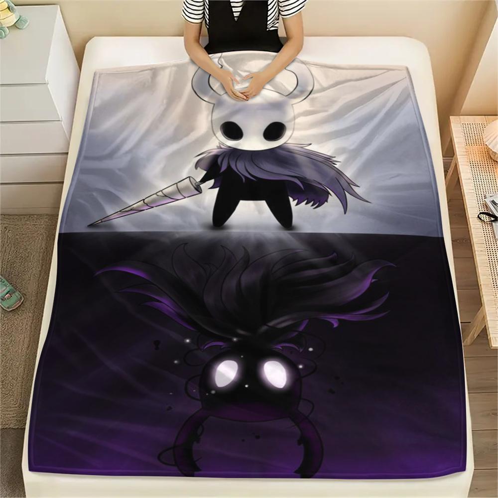 Hollow Knight Print Flannel Blanket, High quality Comfortable for All Seasons, Home Decor, Warmth and Comfort, Perfect for Christmas Gifts41
