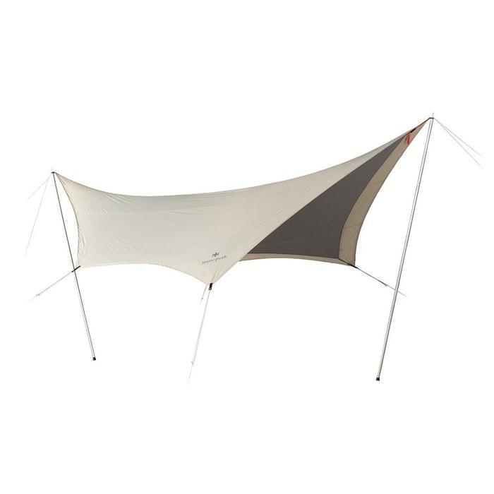 Snow Peak Takibi Tarp Hexa M Set TP-440S-US Ivory 475 x 420 cm