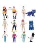 2026 NEW Anime KPop Devil Hunter Doll Vinyl Toy Rumi Mira Zoi Character Vinyl Mask Blind Box Ornament Toy Christmas Gift