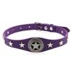 Pentagram Alloy PU Leather Choker, Gothic Harajuku Star Clavicle Necklace