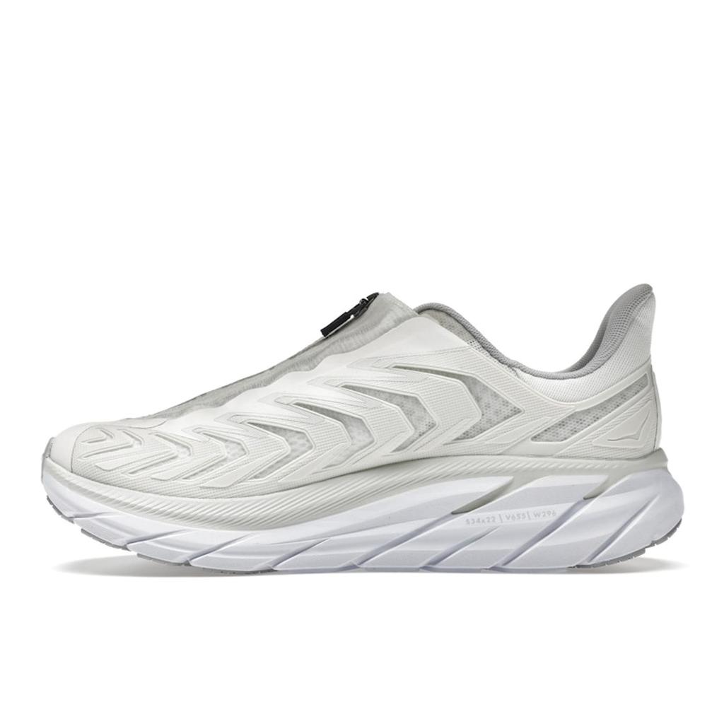 HOKA Project Clifton Blanc De Blanc Unisex Sneakers Cream Lunar-Rock 1127924-BDBLR