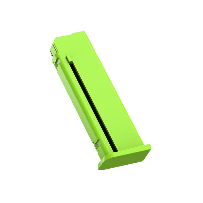 Mingjiangtang 1911 Toy Gun: Double-Barrel Ejection Carrot Design, Rapid-Fire Action for Kids.