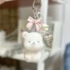 Soft Toy Bear Key Chain Stylish Ornament Resin Key Ornament Purses and Keys Pendant Handmade Detail for Durability