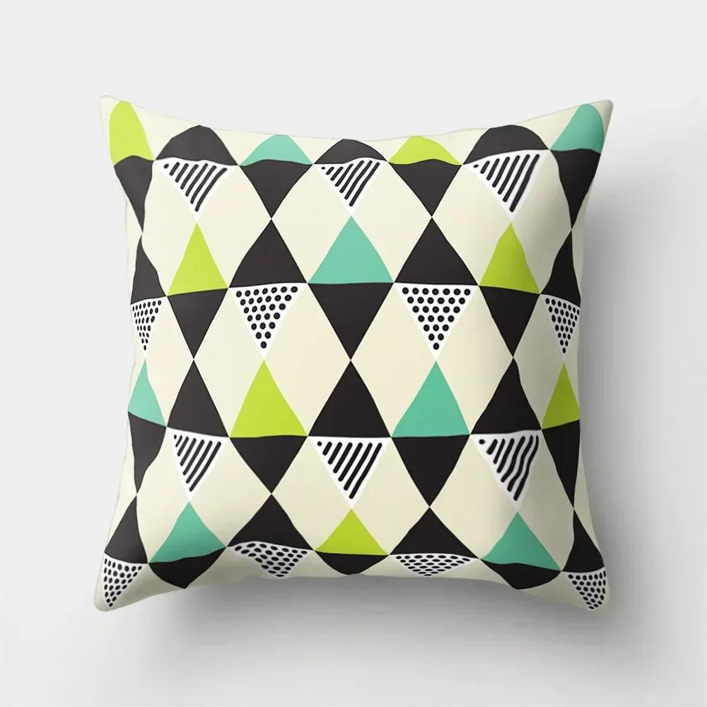 Sofa Pillowcase Home Cushion Cover Colorful Rainbow