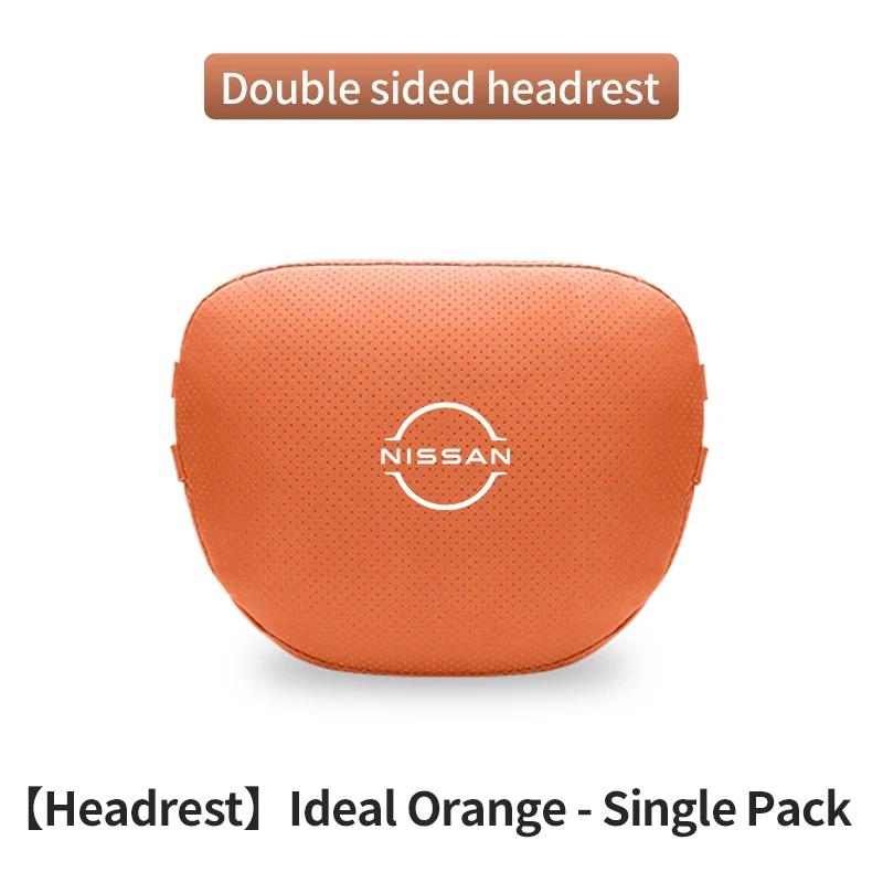 lfcsw2 Nissan Qashqai Juke X-Trail Patrol Note Leaf Altima Maxima Micra Car Headrest Neck Support Seat Lumbar Cushion Soft Neck Pillow
