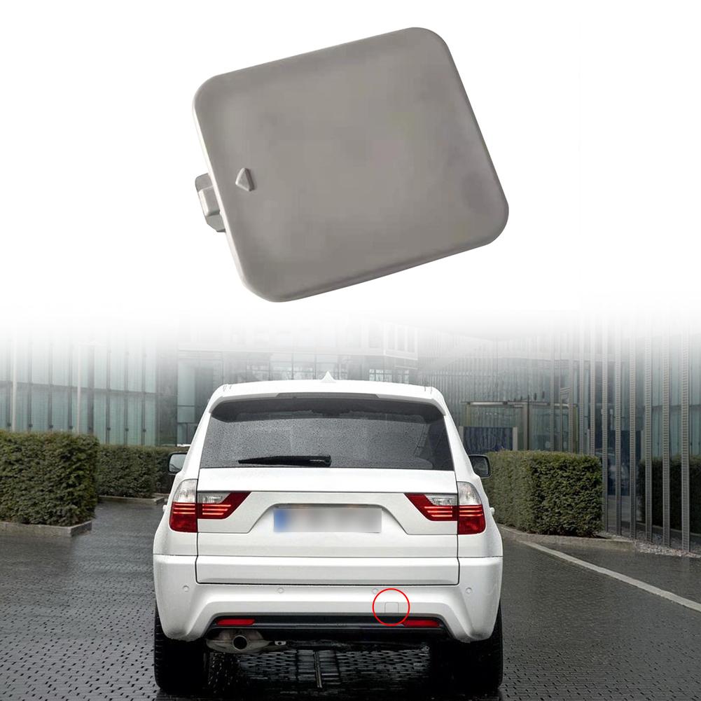 51123423778 Tow Hook Cover Cap Cover Exterior Parts Grey Quality Material Rear Bumper Traction Auto Parts 100% Brand New