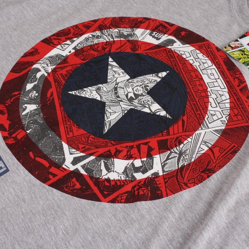 Captain America Mens Shield T-Shirt