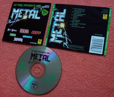 CD VARIOUS - Lo Mas Potente Del Metal Vol.V CDDCD3086 Discos Y Cintas Mexico Rock Used