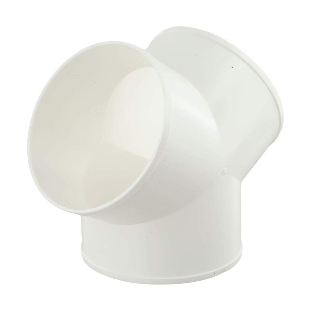 Airflow Distribution Splitter Ducting Splitter Connector Home Ventilation Commercial Ventilation Solid Plastic Ducting