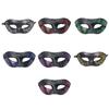 Venetians Carnivals Half Mask With Flexible Plastic Frame Sweat Resistant Surfaces Ideal For Long Event Performances