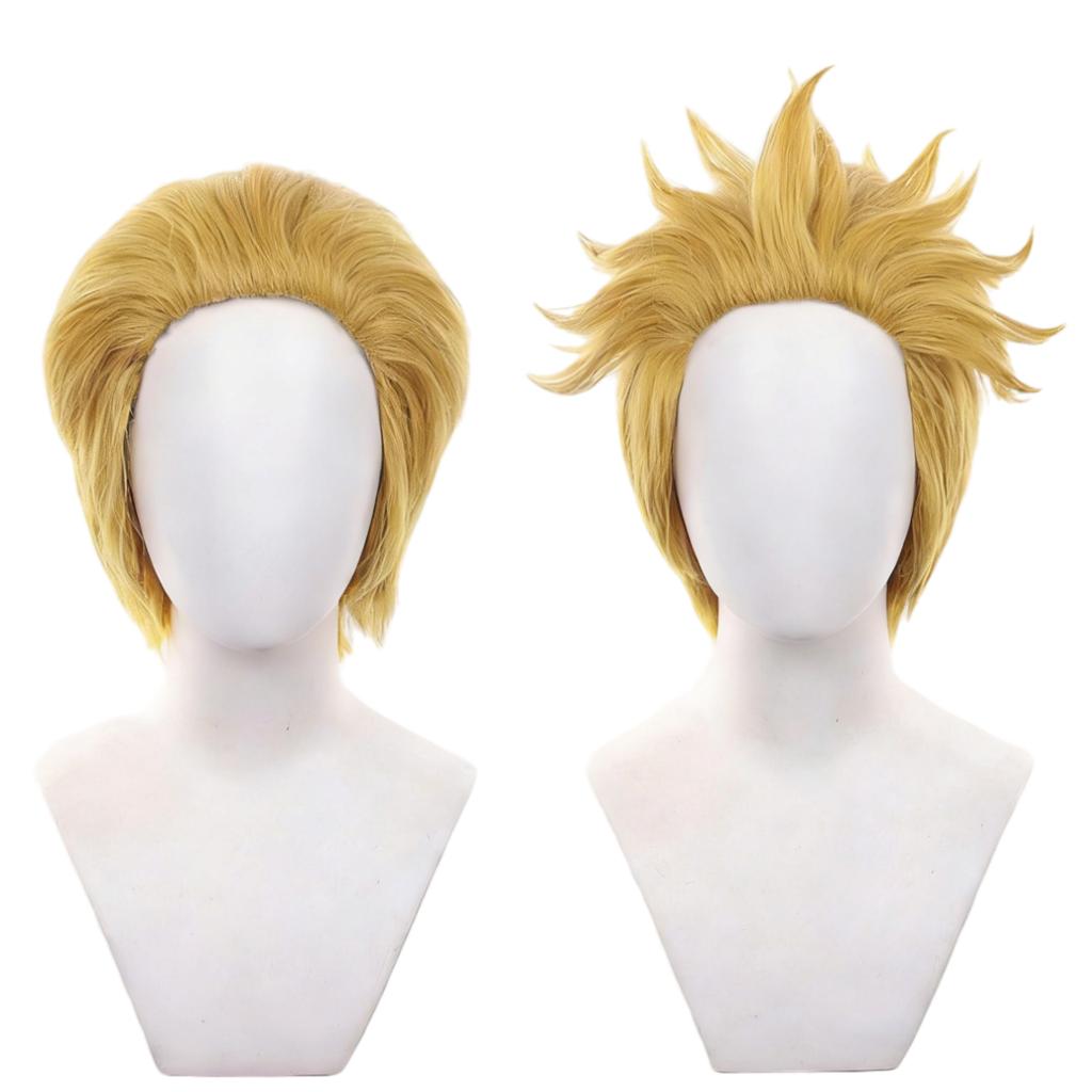 Engine Cosplay Wig Short Hair Heat Resistant Synthetic Wigs Halloween Party Prop For Halloween Cosplay