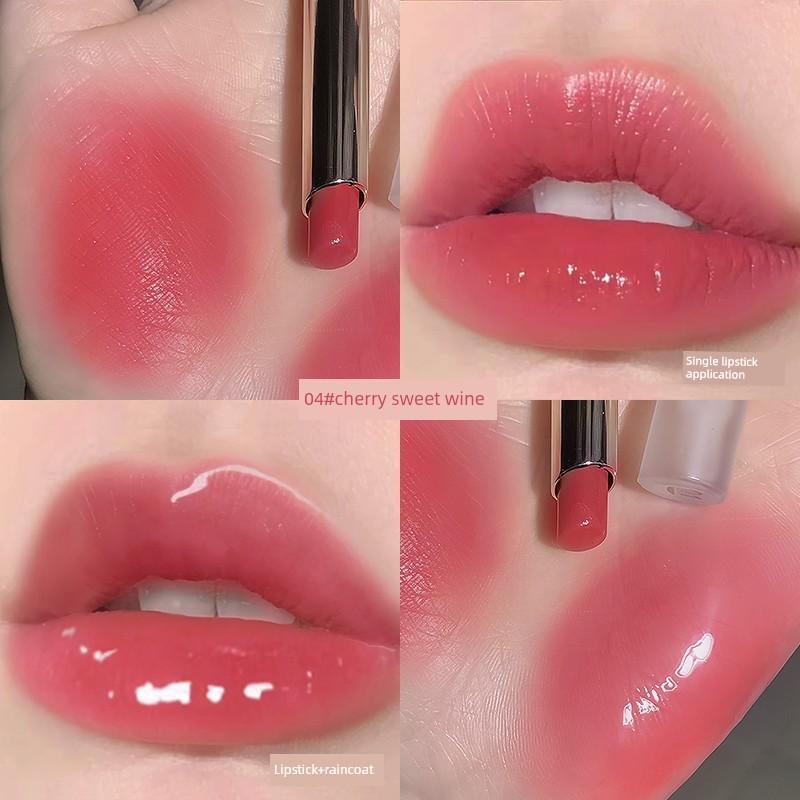 Maxfine Double-Ended Lip Gloss Genuine Product, Waterproof Lipstick That Doesn'T Fade, Doesn'T Stick to Cups, Long-Lasting and Non-Transferable
