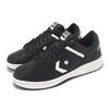 Converse Weapon Leather Unisex Low Top Black Egret Vintage White A11572C